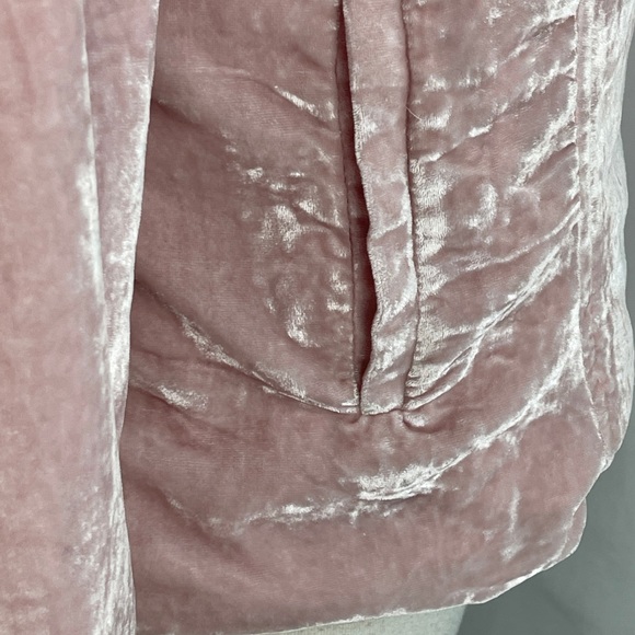 BB Dakota pink velvet moto jacket - Picture 8 of 13